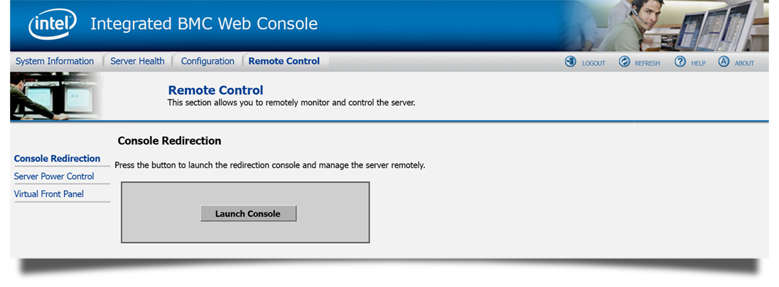 RMM5 RMM Web Console Remote Control