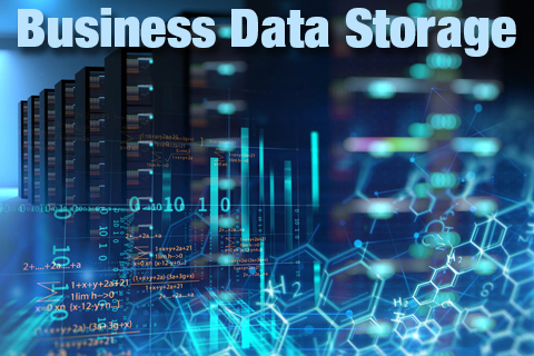 Business Data Storage Graphic